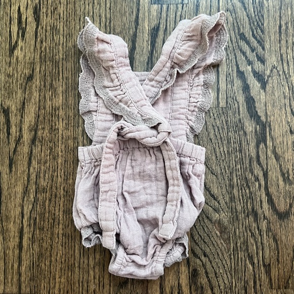 Jamie Kay Muslin Playsuit 0-3m - Picture 6 of 13